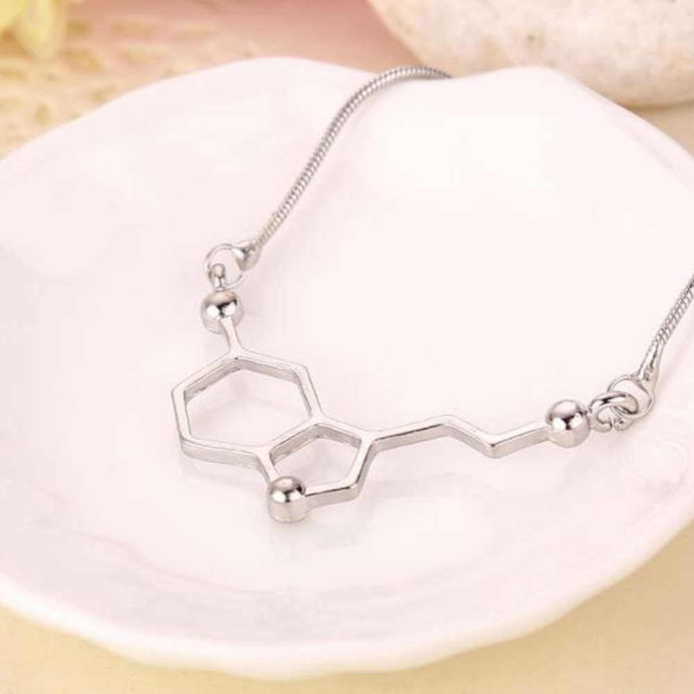 NEW serotonin melocule necklace - Picture 3 of 4